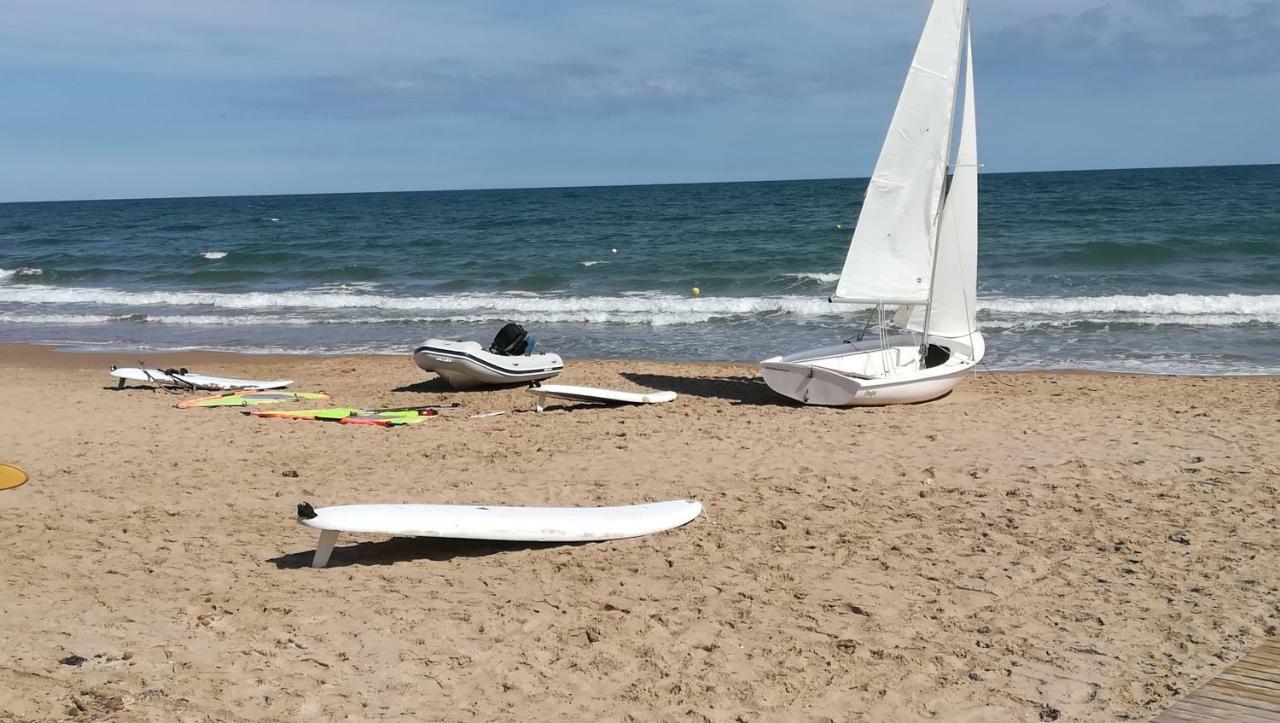 Estudio Con Patio En Daimus Ninos Y Mascotas Consultar Playa de Gandia Kültér fotó