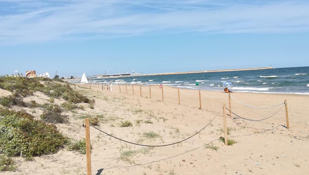 Estudio Con Patio En Daimus Ninos Y Mascotas Consultar Playa de Gandia Kültér fotó